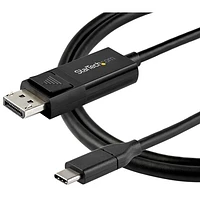 StarTech 2m (6.56 ft.) USB-C to 8K 60Hz/4K DisplayPort 1.4 Cable (CDP2DP142MBD)