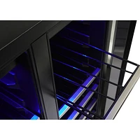 Réfrigérateur à boissons encastrable de 5,1 pi³ pour 60 canettes Silhouette (SBC051D1BSS) - Inox