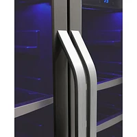 Réfrigérateur à boissons encastrable de 5,1 pi³ pour 60 canettes Silhouette (SBC051D1BSS) - Inox
