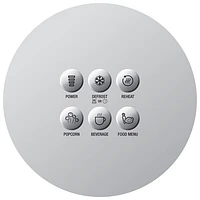 Breville Compact Wave Soft Close 0.9 Cu. Ft. Microwave (BMO650SIL1BCA1) - Silver