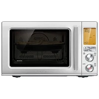 Micro-ondes 3-en-1 à convection Combi Wave de Breville avec friteuse à air chaud - 1,1 pi³ - Inox