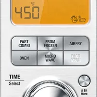 Micro-ondes 3-en-1 à convection Combi Wave de Breville avec friteuse à air chaud - 1,1 pi³ - Inox