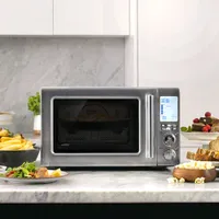 Micro-ondes 3-en-1 à convection Combi Wave de Breville avec friteuse à air chaud - 1,1 pi³ - Inox