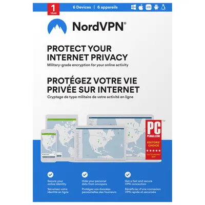 NordVPN Standard (PC/Mac) - 10 Devices - Year
