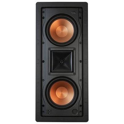 Haut-parleur encastrable/de plafond de 300 W de 5 po RS502WII de Klipsch - Unité - Blanc