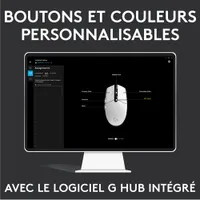 Logitech G203 LIGHTSYNC 8000 DPI Optical Gaming Mouse - Black