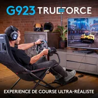Logitech G923 TrueForce Racing Wheel for PlayStation 5/PC - Black