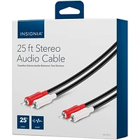Câble audio stéréo de 7,62 m (25 pi) d'Insignia