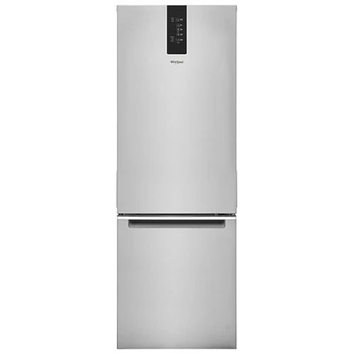 Whirlpool 24" 12.7 Cu. Ft. Bottom Freezer Refrigerator (WRB533CZJZ) - Stainless Steel