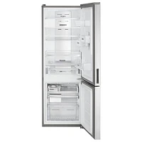 Réfrigérateur à congélateur inférieur de 12,7 pi³ de 24 po de Whirlpool (WRB543CMJZ) - Inox
