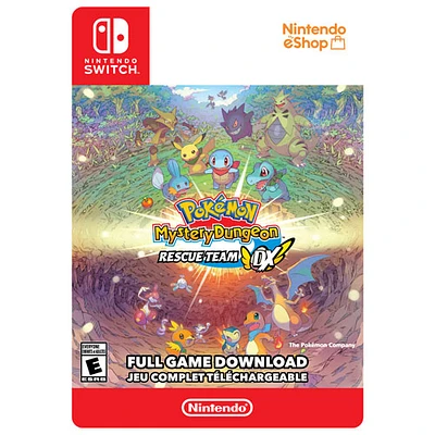 Pokémon Mystery Dungeon: Rescue Team DX (Switch) - Digital Download