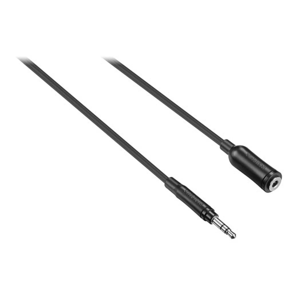 Rallonge audio de 6 pi (1,8 m) mâle/femelle 3,5 mm d'Insignia