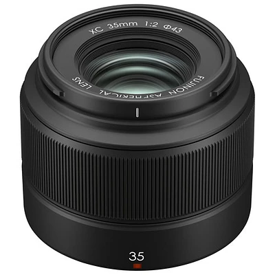Fujifilm Fujinon XC 35mm f/2 Lens - Black