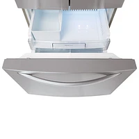LG 30" 21.8 Cu. Ft. French Door Refrigerator with Water Dispenser (LRFWS2200S) - Stainless Steel