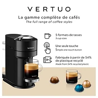 Nespresso Vertuo Next Premium Coffee & Espresso Machine by Breville - Classic Black