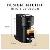 Nespresso Vertuo Next Premium Coffee & Espresso Machine by Breville - Classic Black