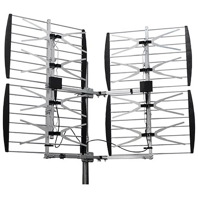 Antenne de télévision extérieure multidirectionnelle à 8 baies Super de Digiwave (27289)