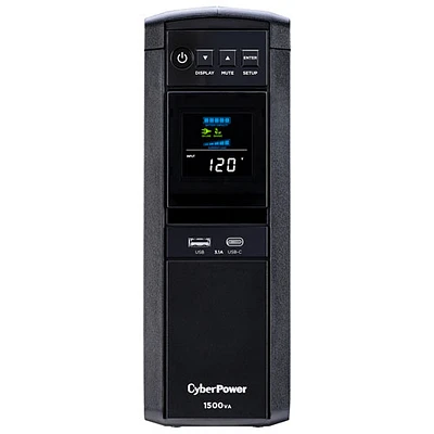 Système UPS d'alimentation sans coupure 1500 VA de CyberPower (GX1500U-FC)