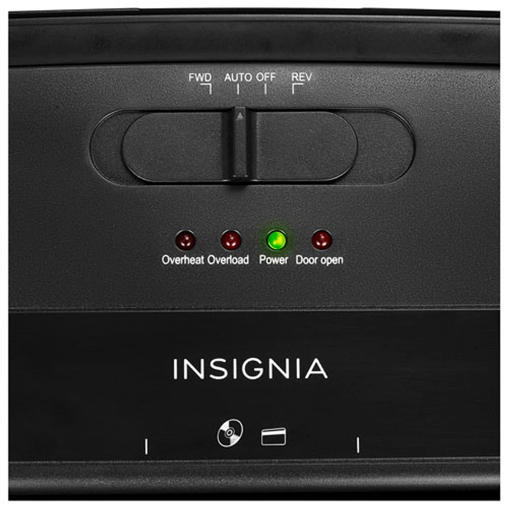 Insignia 10-Sheet Cross-Cut Shredder (NS-S10CCBK-C) - Only at Best Buy