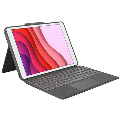 Étui-clavier Combo Touch de Logitech pour iPad (9e/8e/7e génération) - Anglais