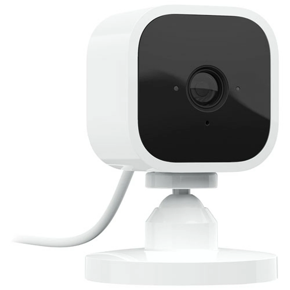 Caméra IP 1080p d'intérieur Wi-Fi Mini de Blink - Blanc