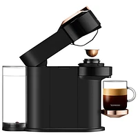Nespresso Vertuo Next Premium Coffee & Espresso Machine by De'Longhi with Aeroccino - Rose Gold