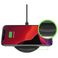 Belkin Quick Charge 10W Qi-Certified Charging Pad with Cable & AC Adapter - Black