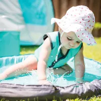 Combinaison mouillée Wrap de Bbluv - 6 à 18 mois - Aqua