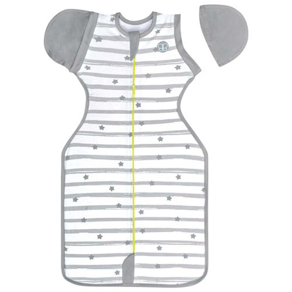 bbluv 3-In-1 Convertible Swaddle - 0-3 Months - Grey