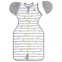 bbluv 3-In-1 Convertible Swaddle - 0-3 Months - Grey
