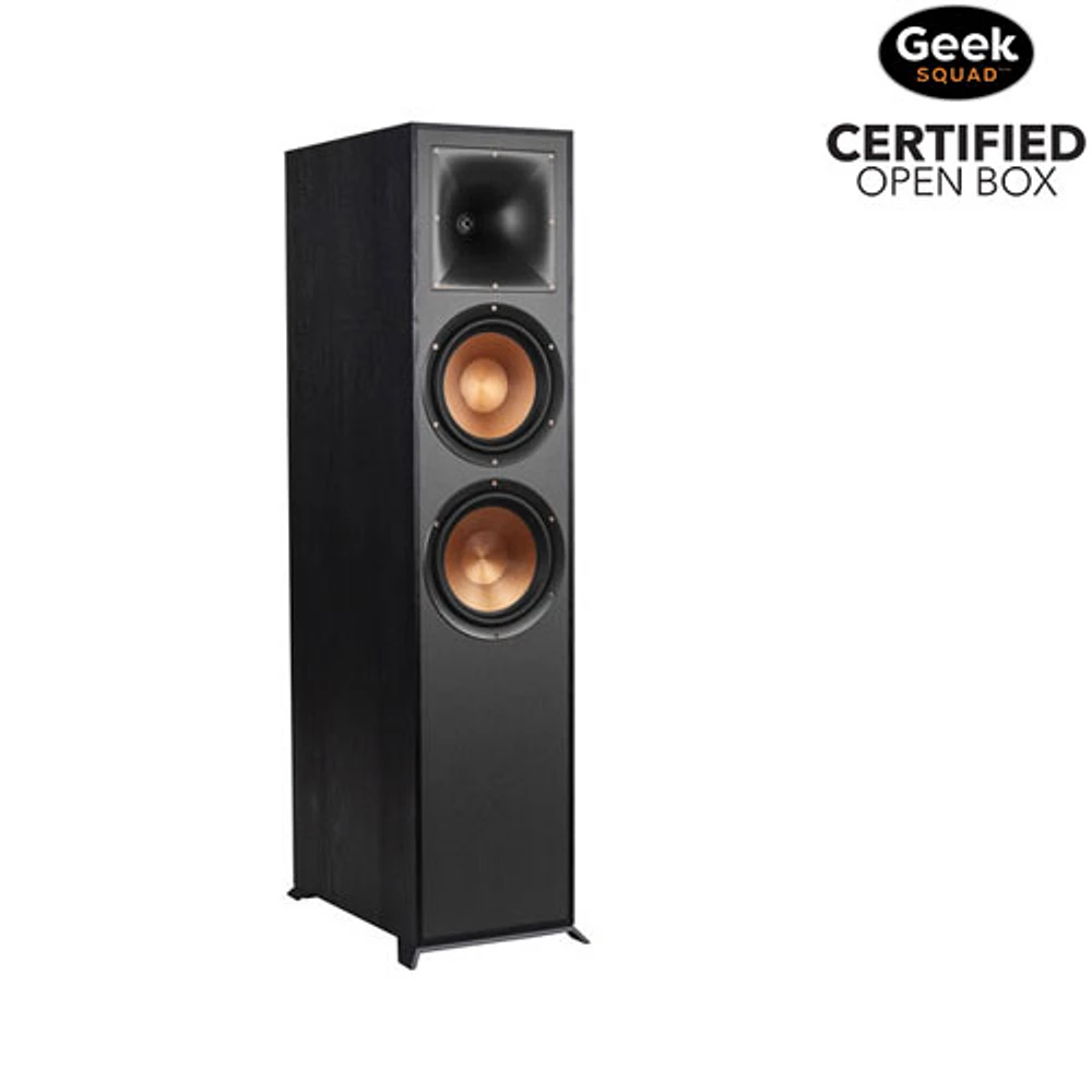 Haut-parleur colonne à 2 voies de 150 W R820F de Klipsch - À l'unité - Noir - Boîte ouverte
