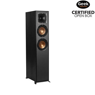 Haut-parleur colonne à 2 voies de 100 W R620F de Klipsch - À l'unité - Noir - Boîte ouverte