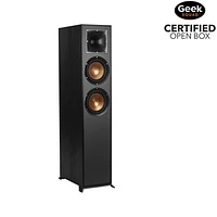 Haut-parleur colonne à 2 voies de 100 W R620F de Klipsch - À l'unité - Noir - Boîte ouverte