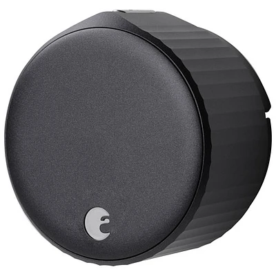 Serrure intelligente Wi-Fi d'August (4e génération) - Noir mat