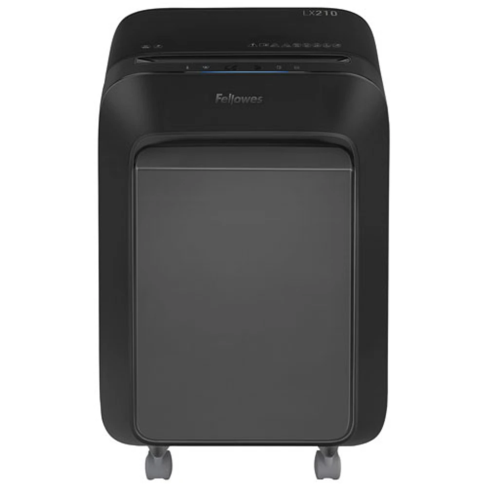 Déchiqueteuse à coupe micro de 16 feuilles de Fellowes (LX210) - Noir