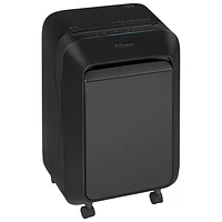Déchiqueteuse à coupe micro de 16 feuilles de Fellowes (LX210) - Noir