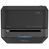Déchiqueteuse à coupe micro de 16 feuilles de Fellowes (LX210) - Noir