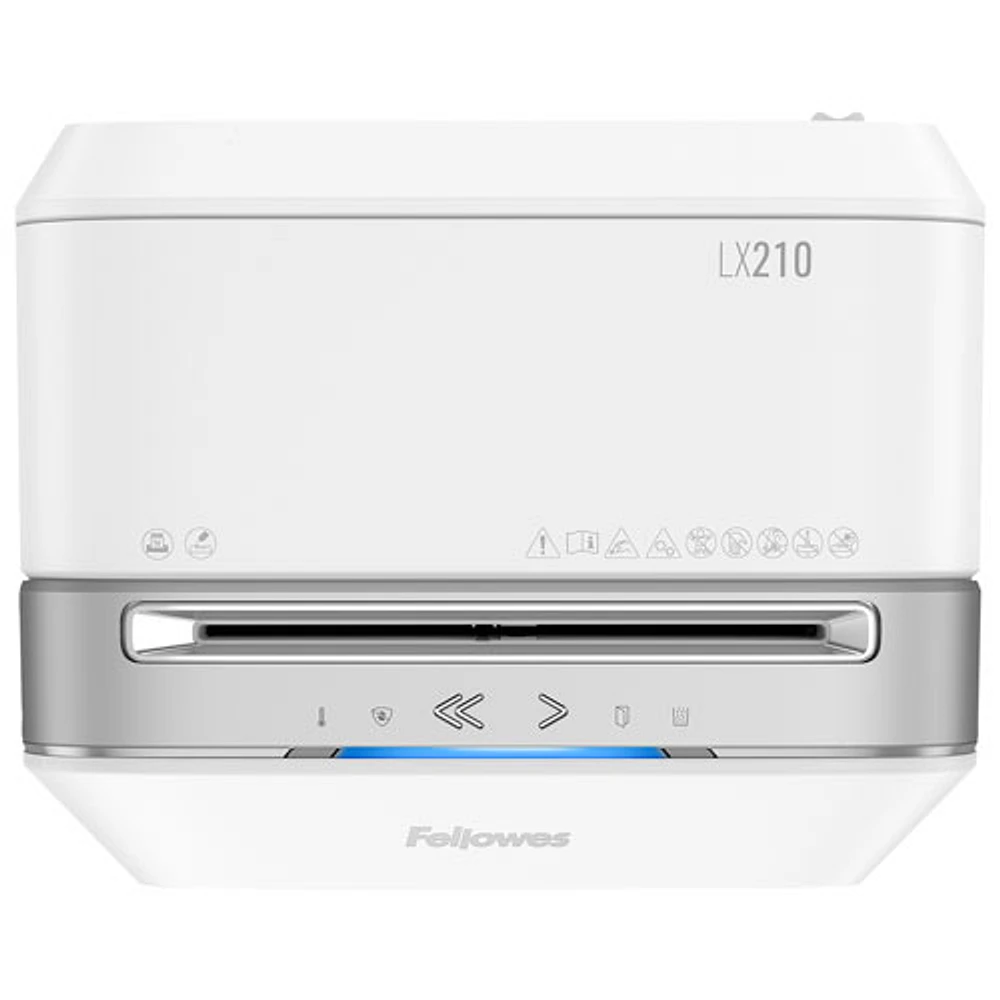 Fellowes 16-Sheet Micro-Cut Shredder (LX210) - White