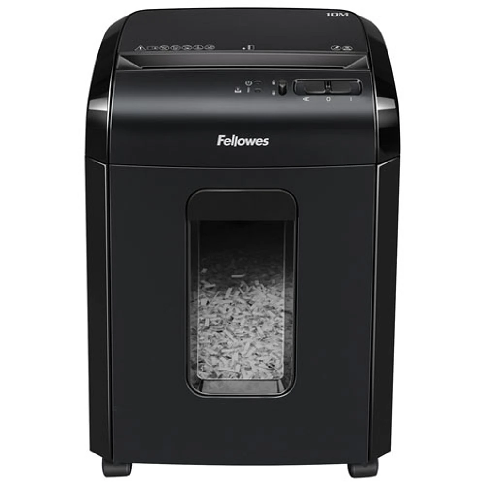 Fellowes Microshred 10-Sheet Micro-Cut Shredder (10M)