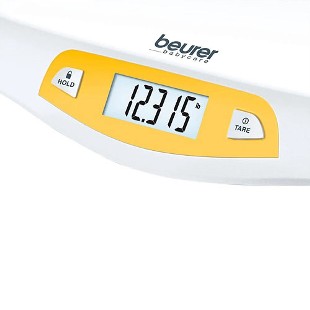 Balance numérique de bébé BY 80 de Beurer