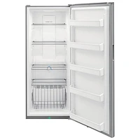 Frigidaire 15.5 Cu. Ft. Frost-Free Upright Freezer (FFFU16F2VV) - Brushed Steel