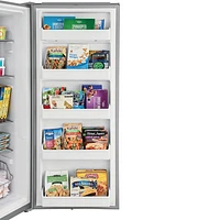 Frigidaire 15.5 Cu. Ft. Frost-Free Upright Freezer (FFFU16F2VV) - Brushed Steel