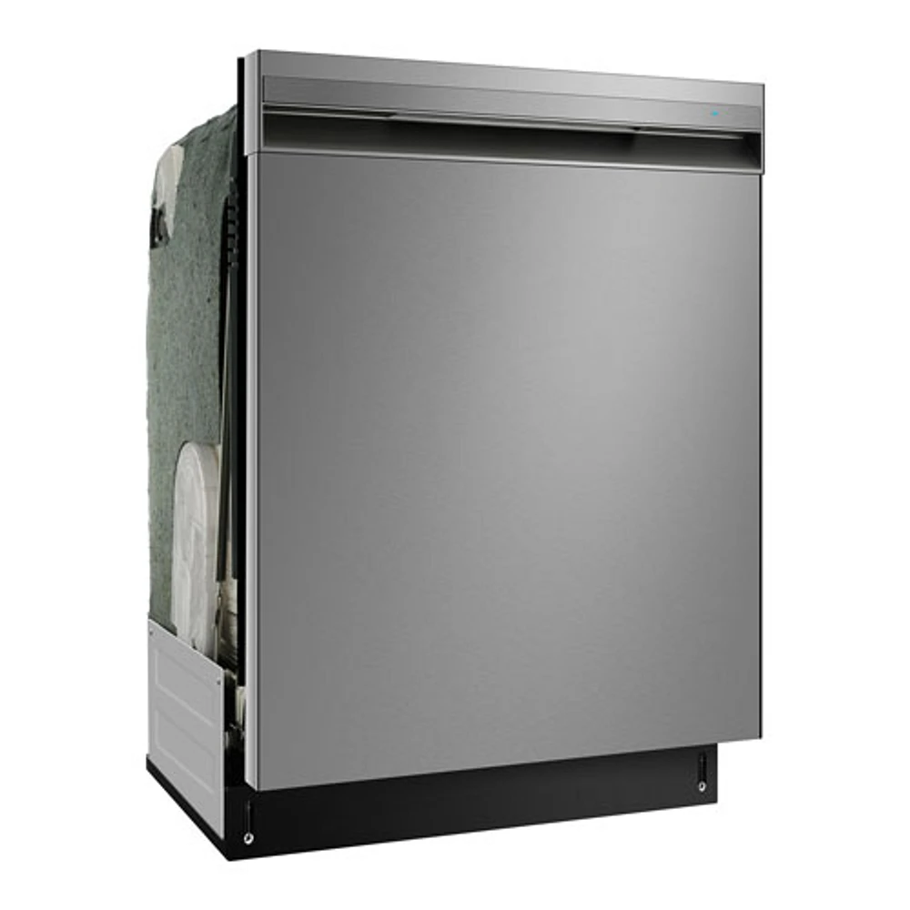 Lave-vaisselle encastrable 24 po 49 dB avec 3e panier, lavage par capteur et cuve d'Insignia (NS-DWR3SS1) - Acier inoxydable