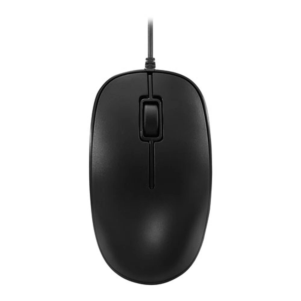 Insignia USB Wired Optical Mouse - Black