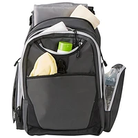 Jeep Adventures Backpack Diaper Bag - Grey/Black