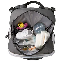 Jeep Adventures Backpack Diaper Bag - Grey/Black