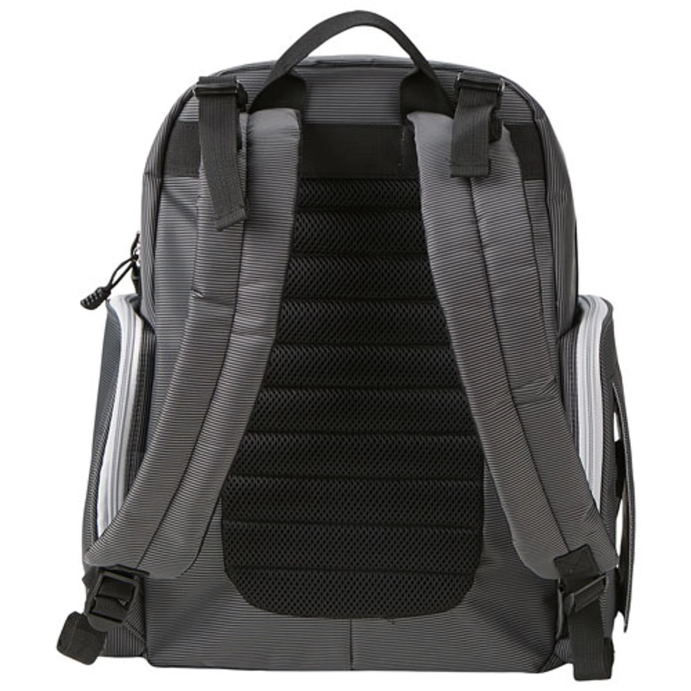 Jeep Adventures Backpack Diaper Bag - Grey/Black