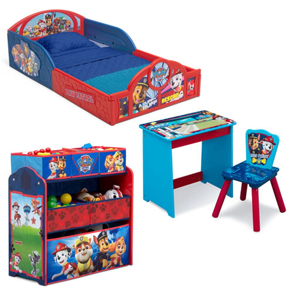 Ensemble 4 pièces pour chambre Pat'Patrouille de Disney (99619PW) - Exclusivité Best Buy
