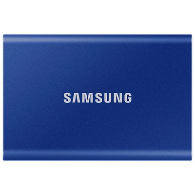 Samsung T7 1TB USB 3.2 External Solid State Drive (MU-PC1T0H/AM) - Blue