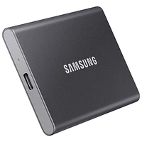 Samsung T7 1TB USB 3.2 External Solid State Drive (MU-PC1T0T/AM) - Grey - English